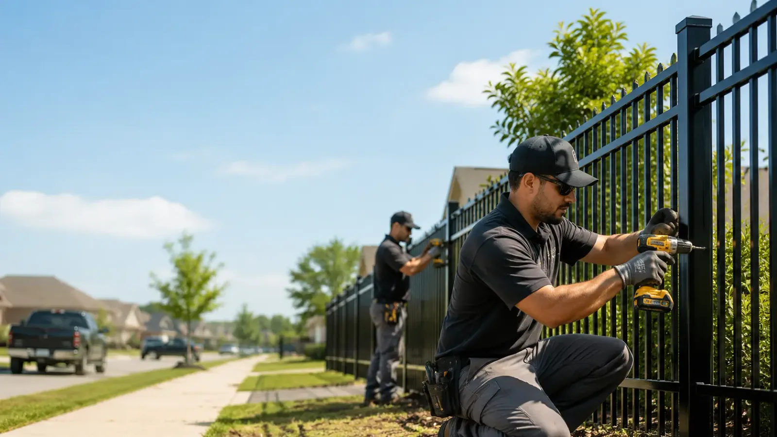 Metal Fence Installation in Luzerne, MI